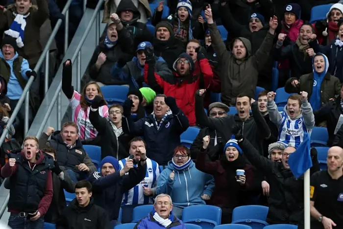 Framed Print : Brighton & Hove Albion vs. Huddersfield Town (02-03-2013) - A Glimpse into the 2012-13 Home Season