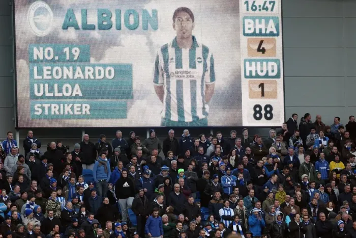 Framed Print : Brighton & Hove Albion vs. Huddersfield Town (02-03-2013): A Glimpse into the 2012-13 Home Season