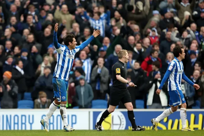 Framed Print : Brighton & Hove Albion vs. Huddersfield Town (02-03-2013): A Glimpse into the 2012-13 Home Season Framed Print : Brighton & Hove Albion vs. Huddersfield Town (02-03-2013): A Glimpse into the 2012-13 Home Season