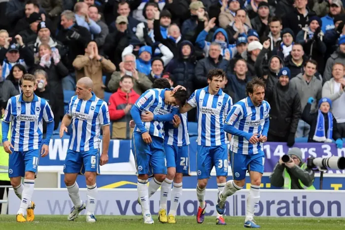 Framed Print : Brighton & Hove Albion vs. Huddersfield Town (02-03-2013): A Glimpse into the 2012-13 Home Season Framed Print : Brighton & Hove Albion vs. Huddersfield Town (02-03-2013): A Glimpse into the 2012-13 Home Season