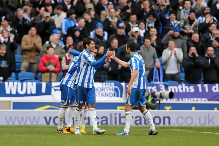 Framed Print : Brighton & Hove Albion vs. Huddersfield Town (02-03-2013): A Glimpse into the 2012-13 Home Season Framed Print : Brighton & Hove Albion vs. Huddersfield Town (02-03-2013): A Glimpse into the 2012-13 Home Season