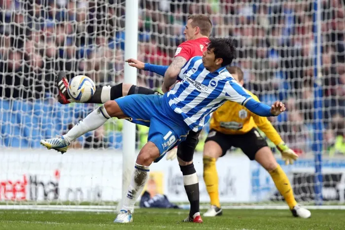 Framed Print : Brighton & Hove Albion vs. Huddersfield Town (02-03-2013): A Glimpse into the 2012-13 Home Season Framed Print : Brighton & Hove Albion vs. Huddersfield Town (02-03-2013): A Glimpse into the 2012-13 Home Season