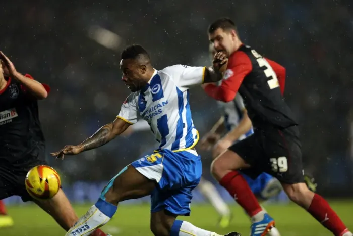 Framed Print : Brighton & Hove Albion vs. Huddersfield Town: Home Game – 21-12-2013, 2013-14 Season Framed Print : Brighton & Hove Albion vs. Huddersfield Town: Home Game – 21-12-2013, 2013-14 Season