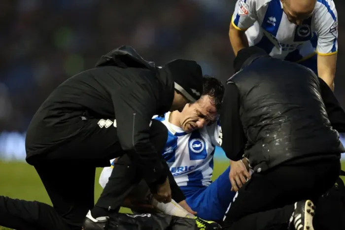 Framed Print : Brighton & Hove Albion vs. Huddersfield Town: Home Game - December 21, 2013