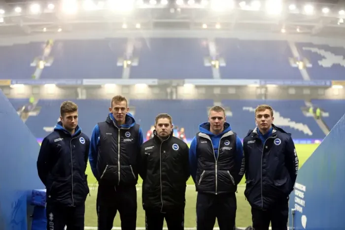 Framed Print : Brighton & Hove Albion vs. Huddersfield Town: Home Game - December 21, 2013 (Season 2013-14)