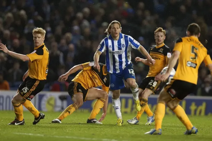 Framed Print : Brighton & Hove Albion vs. Hull City (09-02-2013): 2012-13 Home Game Framed Print : Brighton & Hove Albion vs. Hull City (09-02-2013): 2012-13 Home Game