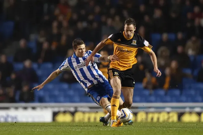Framed Print : Brighton & Hove Albion vs. Hull City: 2012-13 Home Match Framed Print : Brighton & Hove Albion vs. Hull City: 2012-13 Home Match