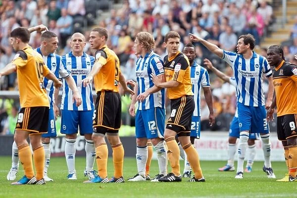 Brighton & Hove Albion vs. Hull City (Away) - A Football Encounter from the Past (18-08-2012)