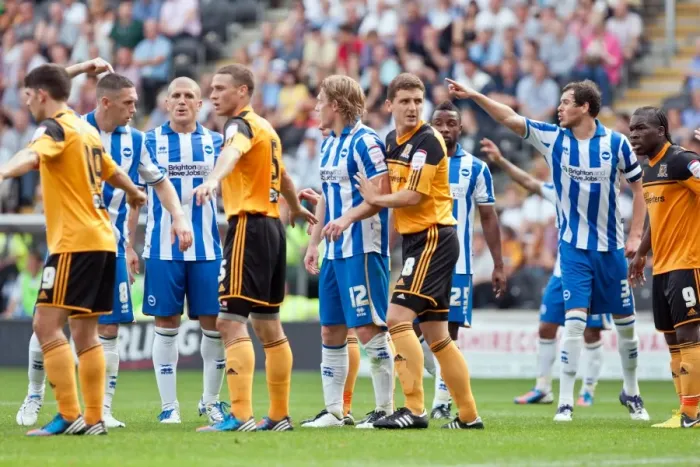 Framed Print : Brighton & Hove Albion vs. Hull City (Away) - A Football Encounter from the Past (18-08-2012) Framed Print : Brighton & Hove Albion vs. Hull City (Away) - A Football Encounter from the Past (18-08-2012)