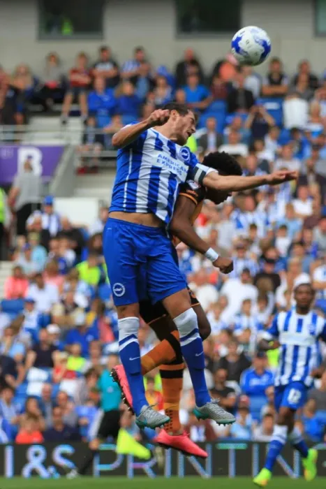 Framed Print : Brighton & Hove Albion vs. Hull City: A Battle for the Ball - Greer vs. Akpom (Sky Bet Championship 2015) Framed Print : Brighton & Hove Albion vs. Hull City: A Battle for the Ball - Greer vs. Akpom (Sky Bet Championship 2015)