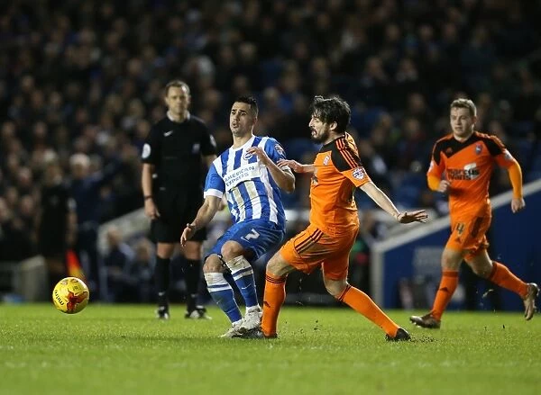 Brighton and Hove Albion vs Ipswich Town: A Championship Battle at American Express Community Stadium (29DEC15)