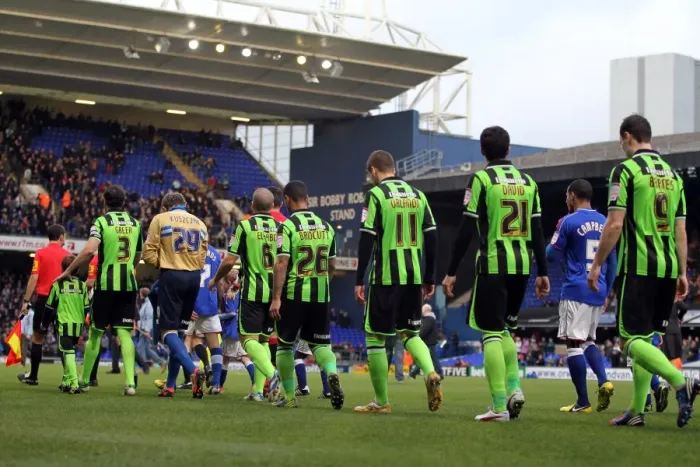 Framed Print : Brighton & Hove Albion vs Ipswich Town: 2012-13 Away Game Framed Print : Brighton & Hove Albion vs Ipswich Town: 2012-13 Away Game