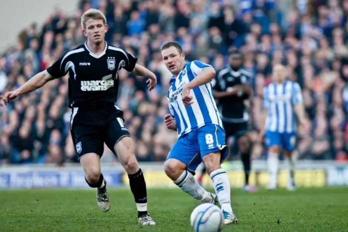 Framed Print : Brighton & Hove Albion vs Ipswich Town: Home Game - December 2011 Framed Print : Brighton & Hove Albion vs Ipswich Town: Home Game - December 2011