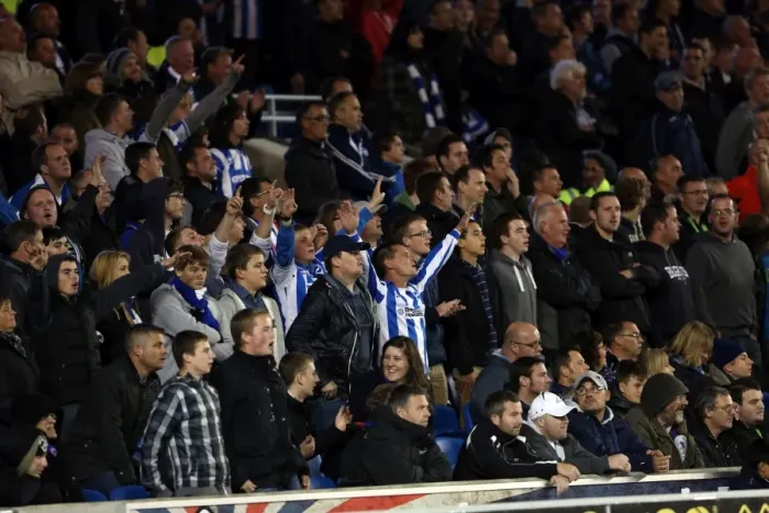 Framed Print : Brighton & Hove Albion vs Ipswich Town: Home Game - October 2012