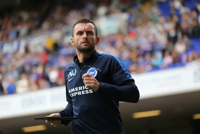 Framed Print : Brighton & Hove Albion vs Ipswich Town: Nathan Jones in Action during the Sky Bet Championship Clash (August 28, 2015) Framed Print : Brighton & Hove Albion vs Ipswich Town: Nathan Jones in Action during the Sky Bet Championship Clash (August 28, 2015)