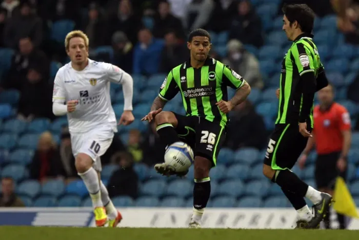 Framed Print : Brighton & Hove Albion vs Leeds United: 2011-12 Away Game Highlights