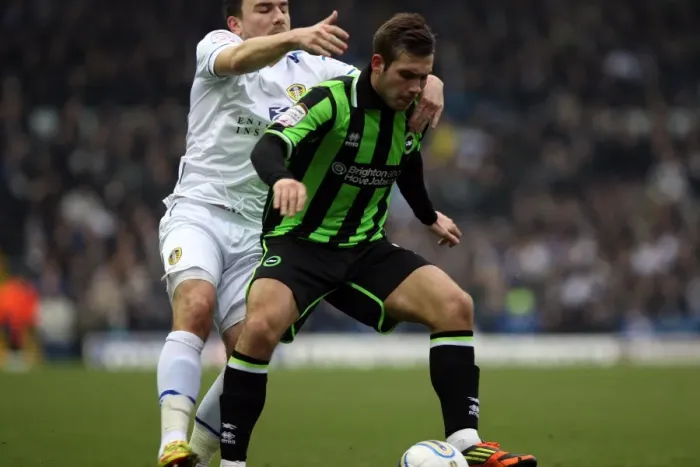 Framed Print : Brighton & Hove Albion vs. Leeds United: 2011-12 Away Game Highlights
