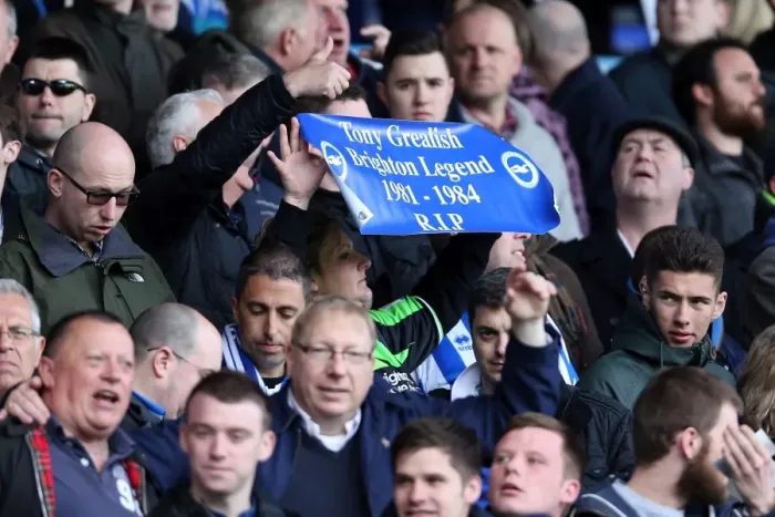 Framed Print : Brighton & Hove Albion vs. Leeds United: 2012-13 Away Game Framed Print : Brighton & Hove Albion vs. Leeds United: 2012-13 Away Game