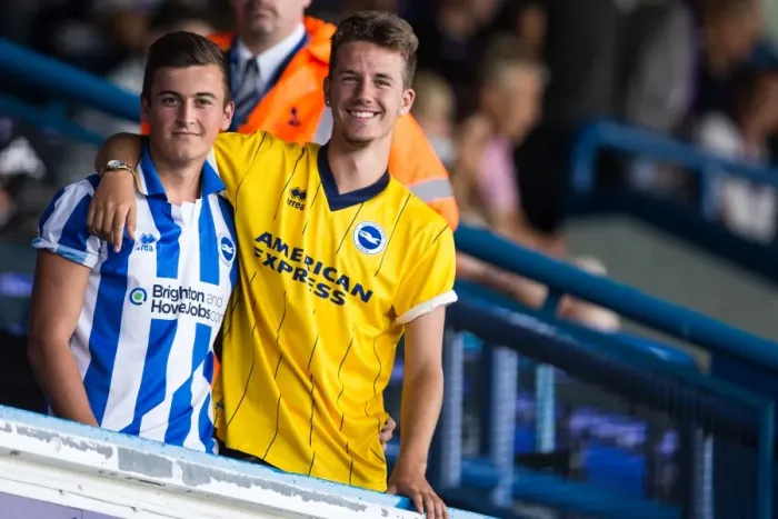 Framed Print : Brighton & Hove Albion vs. Leeds United: 2013-14 Away Game Framed Print : Brighton & Hove Albion vs. Leeds United: 2013-14 Away Game