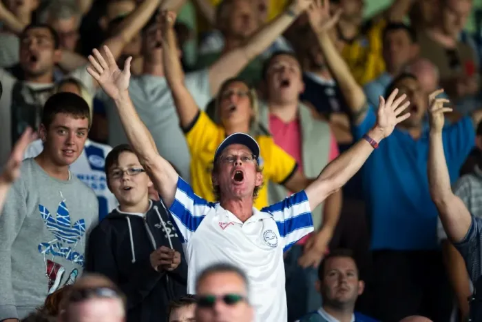 Framed Print : Brighton & Hove Albion vs. Leeds United: 2013-14 Season Away Game (03-08-2013)
