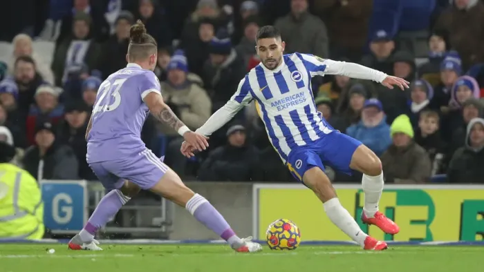Framed Print : Brighton & Hove Albion vs Leeds United: A Premier League Battle at American Express Community Stadium (November 27, 2021) Framed Print : Brighton & Hove Albion vs Leeds United: A Premier League Battle at American Express Community Stadium (November 27, 2021)