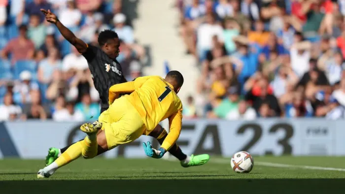 Framed Print : Brighton & Hove Albion vs Leeds United: A Premier League Battle at American Express Community Stadium (27-08-2022) Framed Print : Brighton & Hove Albion vs Leeds United: A Premier League Battle at American Express Community Stadium (27-08-2022)