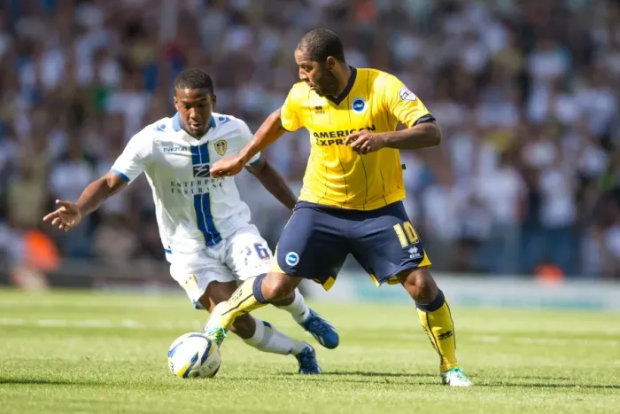 Framed Print : Brighton & Hove Albion vs. Leeds United: Away Game (August 3, 2013) Framed Print : Brighton & Hove Albion vs. Leeds United: Away Game (August 3, 2013)