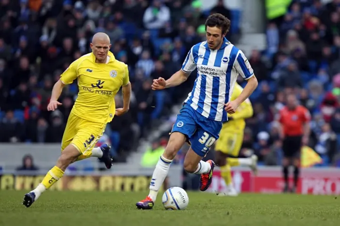 Framed Print : Brighton & Hove Albion vs. Leicester City (04-02-12): A Glimpse into the 2011-12 Home Season