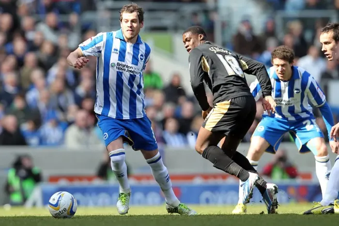 Framed Print : Brighton & Hove Albion vs. Leicester City (06-04-2013) - 2012-13 Season Home Game Framed Print : Brighton & Hove Albion vs. Leicester City (06-04-2013) - 2012-13 Season Home Game