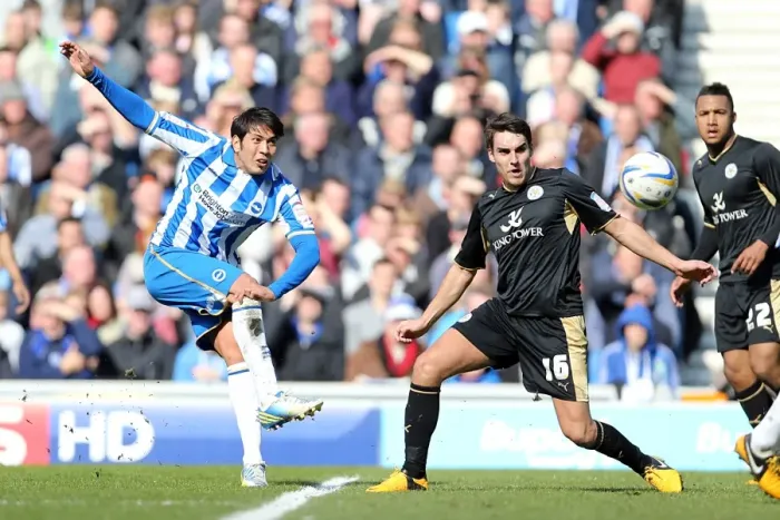 Framed Print : Brighton & Hove Albion vs. Leicester City (06-04-2013) - 2012-13 Season Home Game Framed Print : Brighton & Hove Albion vs. Leicester City (06-04-2013) - 2012-13 Season Home Game