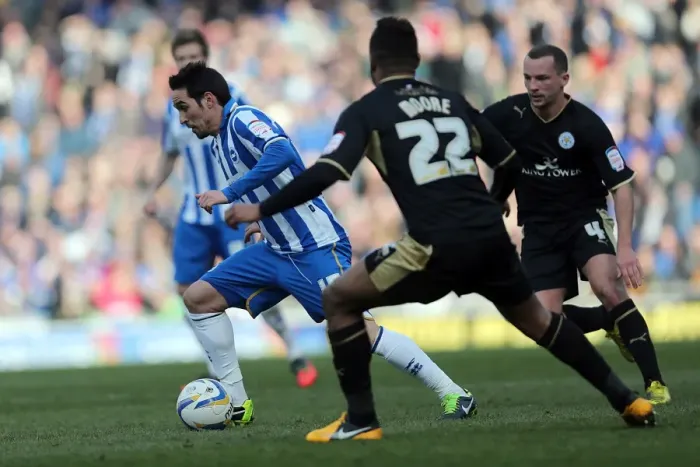 Framed Print : Brighton & Hove Albion vs. Leicester City (06-04-2013): A Glance at Our Past - 2012-13 Home Game Framed Print : Brighton & Hove Albion vs. Leicester City (06-04-2013): A Glance at Our Past - 2012-13 Home Game