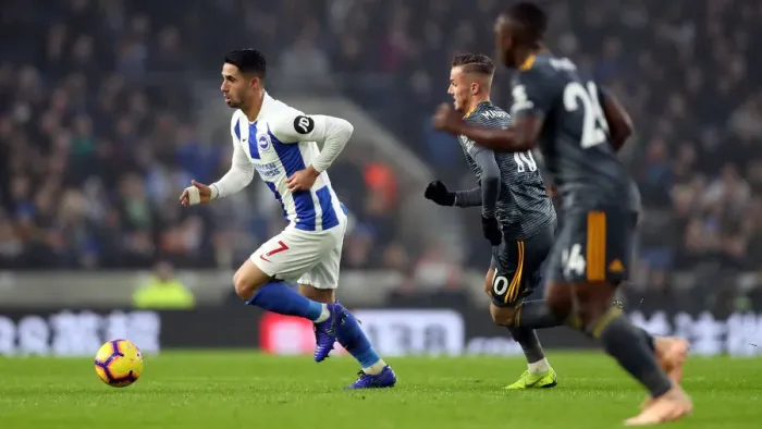 Framed Print : Brighton and Hove Albion vs Leicester City: Premier League Showdown at American Express Community Stadium (November 2018) Framed Print : Brighton and Hove Albion vs Leicester City: Premier League Showdown at American Express Community Stadium (November 2018)