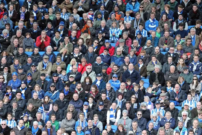 Framed Print : Brighton & Hove Albion vs. Leicester City (2012-13): A Memorable Home Victory - 6th April 2013
