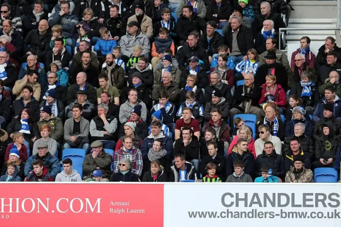 Framed Print : Brighton & Hove Albion vs Leicester City: A 2012-13 Season Showdown (April 6, 2013)