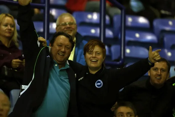 Framed Print : Brighton & Hove Albion vs. Leicester City (Away), 23-10-2012 Framed Print : Brighton & Hove Albion vs. Leicester City (Away), 23-10-2012