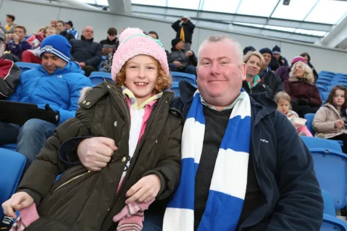 Framed Print : Brighton & Hove Albion vs. Leicester City: Home Game, 2013-14 Season (7-12-2013) Framed Print : Brighton & Hove Albion vs. Leicester City: Home Game, 2013-14 Season (7-12-2013)