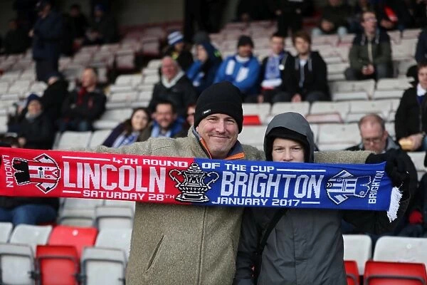 Brighton and Hove Albion vs. Lincoln City: FA Cup 4th Round Battle at Sincil Bank (28JAN17)