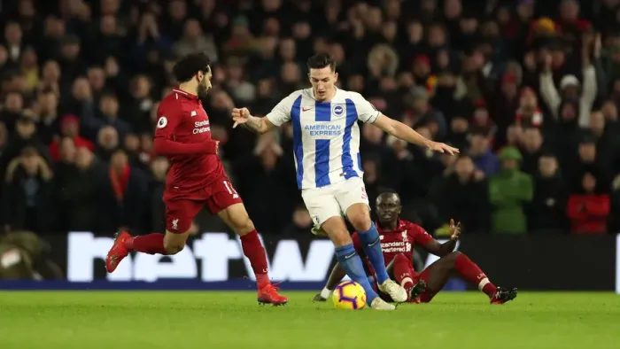 Framed Print : Brighton and Hove Albion vs Liverpool: Premier League Showdown at American Express Community Stadium (January 9, 2019) Framed Print : Brighton and Hove Albion vs Liverpool: Premier League Showdown at American Express Community Stadium (January 9, 2019)