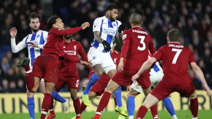Framed Print : Brighton and Hove Albion vs Liverpool: A Premier League Showdown at American Express Community Stadium (January 9, 2019) Framed Print : Brighton and Hove Albion vs Liverpool: A Premier League Showdown at American Express Community Stadium (January 9, 2019)