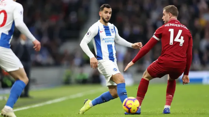 Framed Print : Brighton and Hove Albion vs Liverpool: Premier League Showdown at American Express Community Stadium (January 9, 2019) Framed Print : Brighton and Hove Albion vs Liverpool: Premier League Showdown at American Express Community Stadium (January 9, 2019)