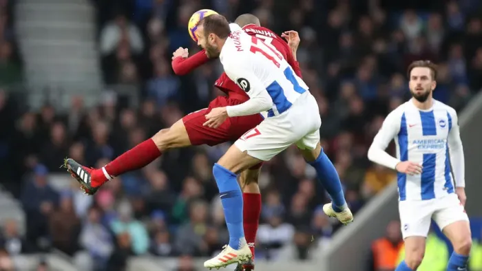 Framed Print : Brighton and Hove Albion vs Liverpool: Premier League Showdown at American Express Community Stadium (January 9, 2019) Framed Print : Brighton and Hove Albion vs Liverpool: Premier League Showdown at American Express Community Stadium (January 9, 2019)