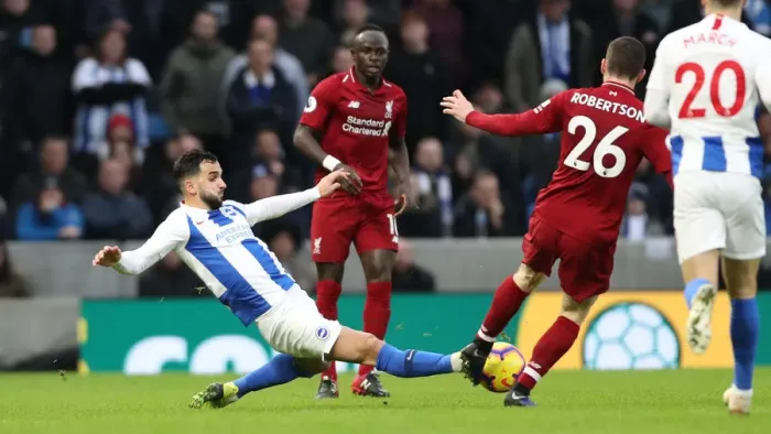 Framed Print : Brighton and Hove Albion vs Liverpool: Premier League Showdown at American Express Community Stadium (January 9, 2019) Framed Print : Brighton and Hove Albion vs Liverpool: Premier League Showdown at American Express Community Stadium (January 9, 2019)