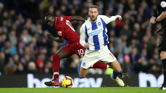 Framed Print : Brighton and Hove Albion vs Liverpool: Premier League Showdown at American Express Community Stadium (January 9, 2019) Framed Print : Brighton and Hove Albion vs Liverpool: Premier League Showdown at American Express Community Stadium (January 9, 2019)