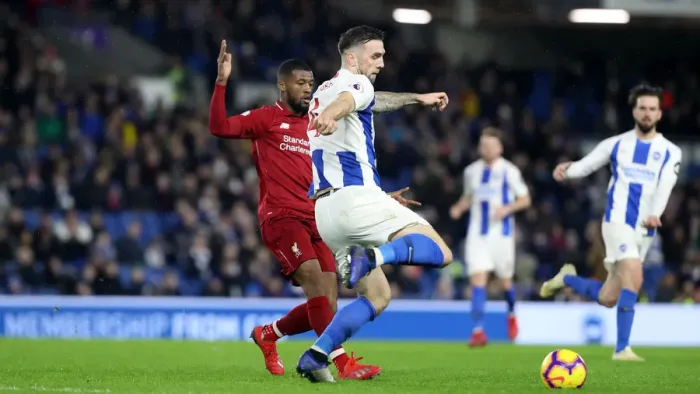 Framed Print : Brighton and Hove Albion vs Liverpool: Premier League Showdown at American Express Community Stadium (January 9, 2019) Framed Print : Brighton and Hove Albion vs Liverpool: Premier League Showdown at American Express Community Stadium (January 9, 2019)