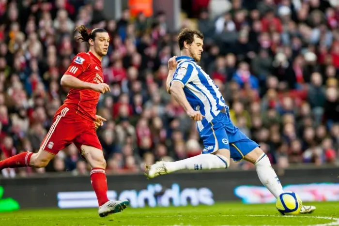 Framed Print : Brighton & Hove Albion vs. Liverpool: FA Cup Clash (2011-12 Season) Framed Print : Brighton & Hove Albion vs. Liverpool: FA Cup Clash (2011-12 Season)