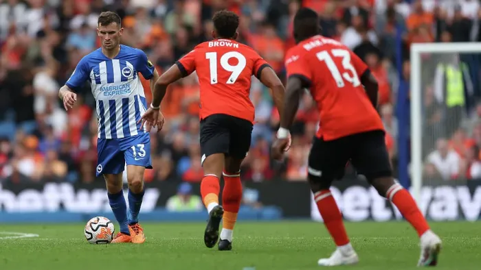 Framed Print : Brighton and Hove Albion vs. Luton Town: 2023 / 24 Premier League Clash at American Express Stadium Framed Print : Brighton and Hove Albion vs. Luton Town: 2023 / 24 Premier League Clash at American Express Stadium