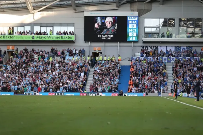 Framed Print : Brighton and Hove Albion vs Manchester City: Premier League Showdown at American Express Community Stadium (August 12, 2017) Framed Print : Brighton and Hove Albion vs Manchester City: Premier League Showdown at American Express Community Stadium (August 12, 2017)