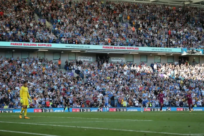 Framed Print : Brighton and Hove Albion vs Manchester City: Premier League Showdown at American Express Community Stadium (August 12, 2017) Framed Print : Brighton and Hove Albion vs Manchester City: Premier League Showdown at American Express Community Stadium (August 12, 2017)