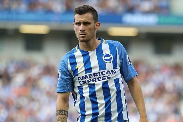 Brighton & Hove Albion vs Manchester City: Pascal Gross in Action (Premier League, 12th August 2017)