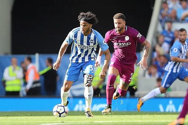 Brighton & Hove Albion vs Manchester City: Isaiah Brown's Premier League Debut, August 12, 2017